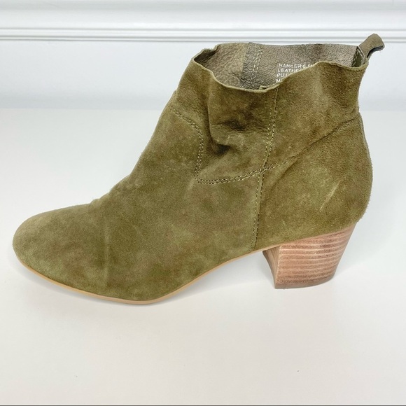 Steve Madden Harber Suede Leather Ankle Boots 6.5 - Picture 3 of 11